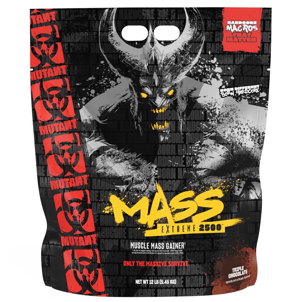 Mutant Mass Extreme Gainer (Triple Chocolate, 12 pon)