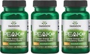 Swanson Maximum Power Peak ATP-Natural Supplemen Energi Seluler Mendukung Performance Fisik dan Promotes Persediaan Darah Sehat (30 Veggie Capsules, 400mg Masing-masing) 3 Pack