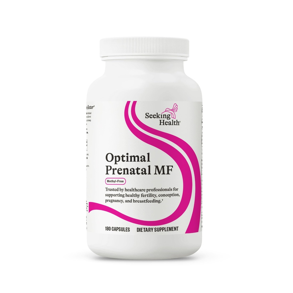 Mencari Kesehatan Optimal Metode Prenatal-Bebas, Non- Metode Mengalir dan B12, Dukungan Pregnancy, B6 dan Ginger untuk Konservasi Digetical, Mendukung Pengembangan Fetal Kesehatan, Vegetarian (180 Capsules)
