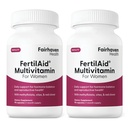 Fairhaven Health FertiIAid for Women 144; Prenatal Vitamin Fertility Suplement for Women 124; Conception for Her with Vitex and Folate 124; Dukung Cycle Regularity and Ovulasi * 124; 180 Capsules