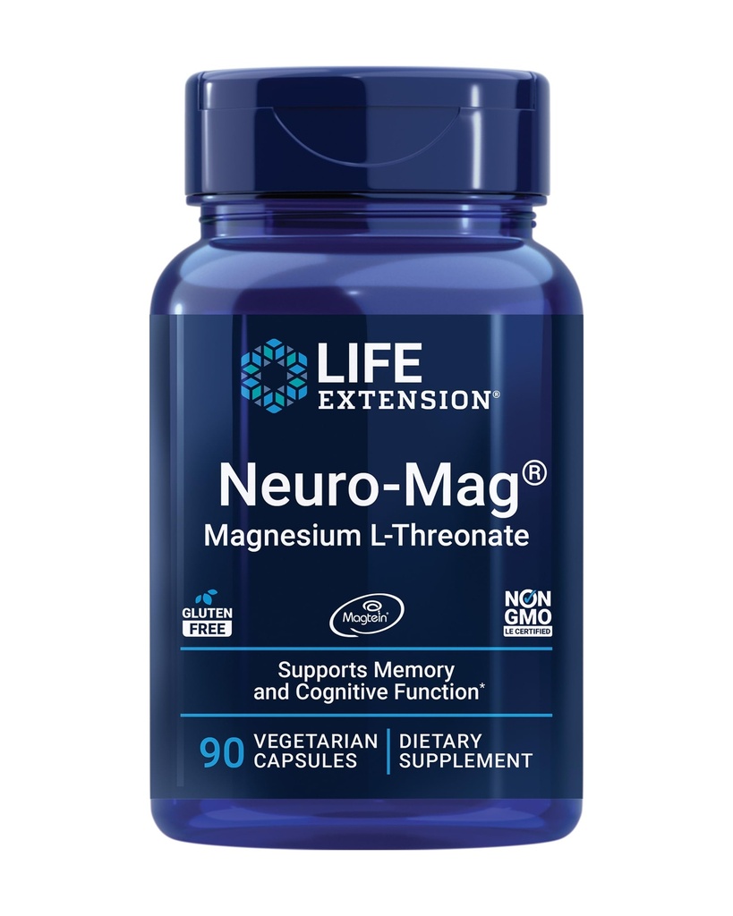 Hidup Extension Gamma E Mixed Tocopheriol & Tocotrienol 60 Softgels dan Neurro- mag Magnesium L- threonate 90 Vegetarian Capsules Bundle