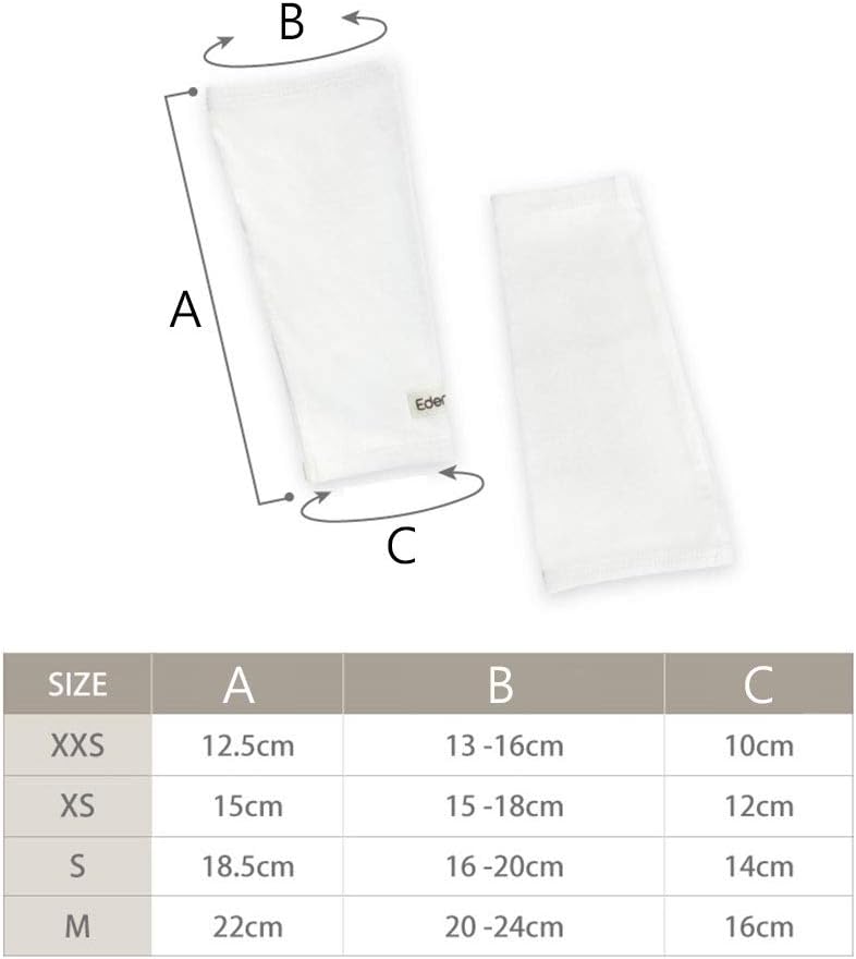 Zinc-Infused Elbow Sleeves Bandage for Kids with Eczema - Wet Crap Therapy (XSmall)