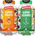 Fruit and Vegies Supplement Powerfull Blend of 39 Whole Fruits and Veggies, Fills Nutonation Gaps, Get Energy, Well-being. USA Made Non- GMO / Vegan / Gluten Free.