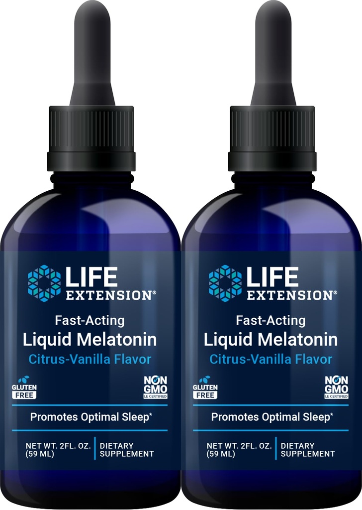 Ekstensi Hidup Akting Cair Melonalin (Citrus- Vanilla), 2 Fluid Ounces (Paket 2)