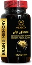 Dukungan Memori Otak - Mental Focus, Support Memory Improvement, Support Brain Health, Boosts Mental Performance & Promoses Long-Term Brain Health - 1 Botol 30 Kapsul.