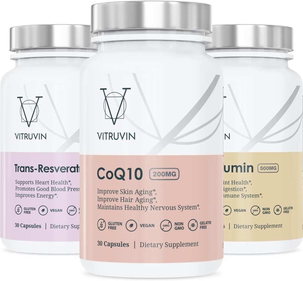 Vitruvin Beauty + Comfort Pack COQ10 200mg + Trans.