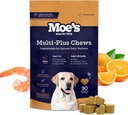 Moe 's 5-in- 1 EstilDog Multivitamin 90 Chicken Flavored Chews for Dog' s Imuniunts, Heart, Skin, Coat, & Overall Heal- Vitamin A, B12, C, D, E, Antioksidants, Omega 3 for All Ages & Breeds