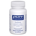Insulasi Iodium Murni - Tambahan untuk Mendukung Thyroid & Bantuan Menjaga Metabolisme Sel Sehat - dengan Premium Potasium Iodide - 120 Capsules