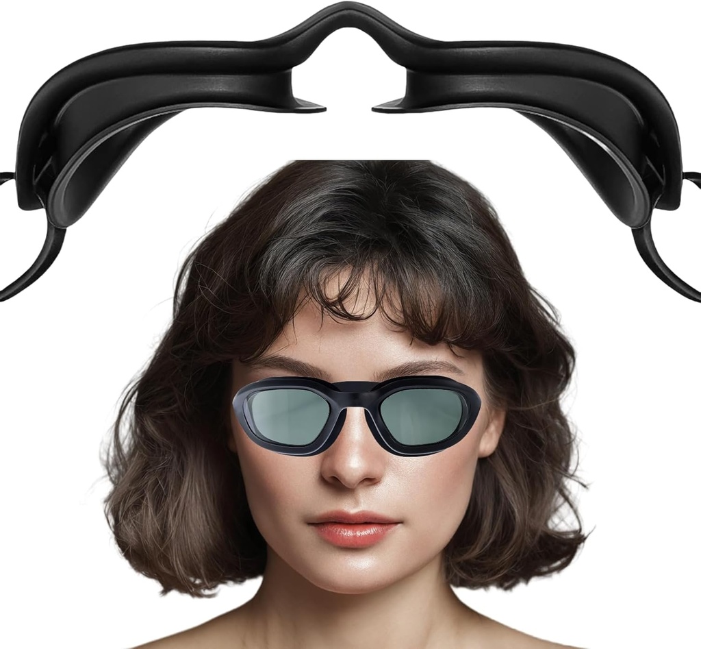 Kacamata Moiceal untuk Relief Dry Eyes, Goggles Hidrating 3D dengan Soft and Comfortable, Seal Sleep Mask for CPAP Pengguna, Cocok sekali, Stap Penyesuaian