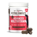 Tambahan Anjing Multivitamin Lengkap Dr. Joseph, 120 Count (Large Dog 60 Day Supply), 5in1 Chew dengan Vitamin, Enzymes & Nutrients, Hip & Joint Health, Immune System & Allergy Support