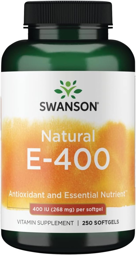 Swanson Natural Vitamin E 400 Iu (268 Miligram) 250 Sgels