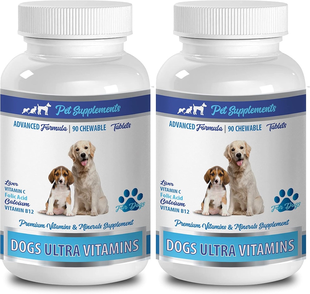 Dukungan Tulang untuk Puppy - Anjing Ultra Vitamin - CHEWABLE