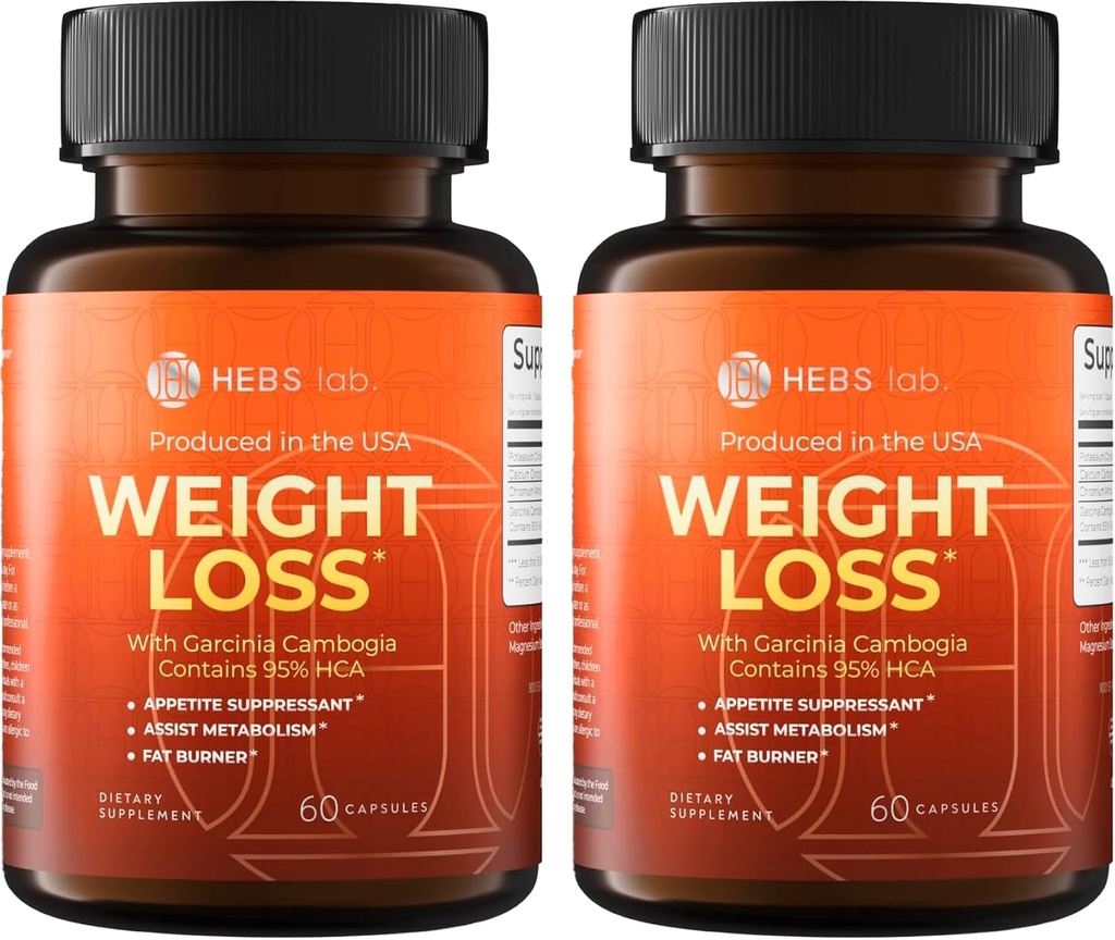Garcinia Cambogia Pills Made in USA - 120 Capsules (Paket 2)