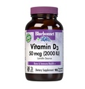 BlueBonnet Vitamin D3 2000 IU Vegetable Capsules, 90 Cacah