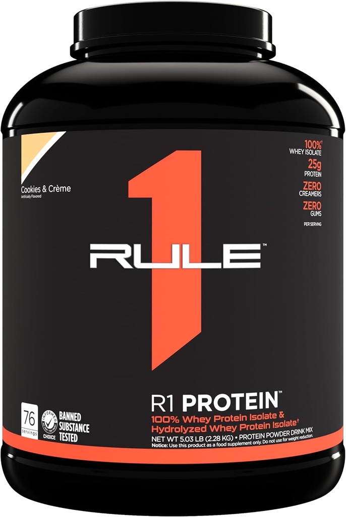 R1 Protein, 76 Pelayan, Cookies & Crème
