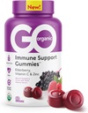 GO ORGANIC Dietary Immune Support Gummies: