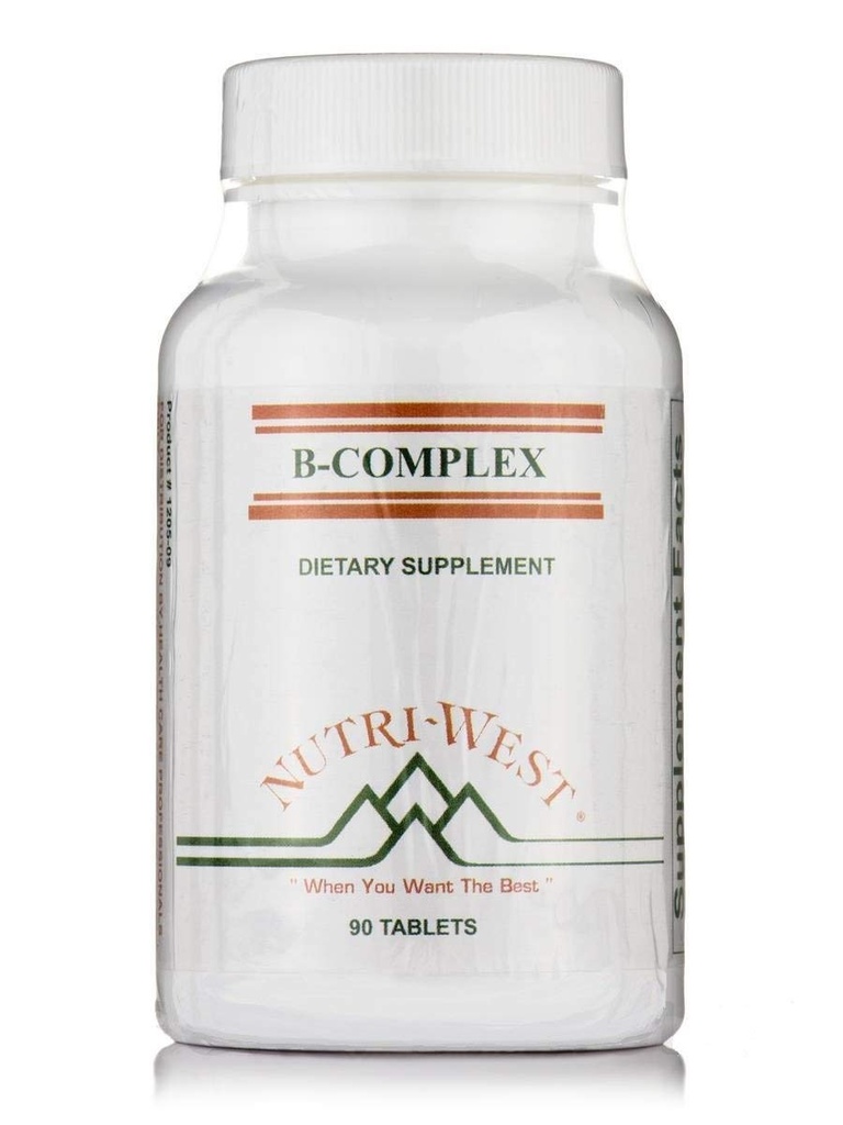 B- Complex - 90 tablet oleh Nutri Barat