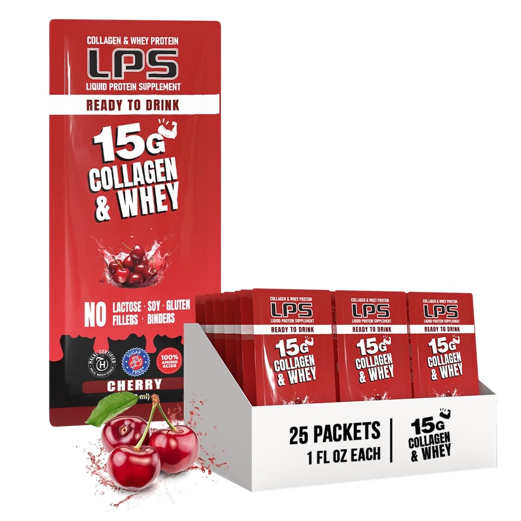 Nutrational Design Liquid Collagen LPS & Whey Protein Suplement