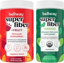 Bellway Super Fiber Powder + Buah, Raspberry Lemon Super Fiber + Hijau