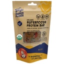 Yogi Super Foods Maca Protein Bars dengan Cacao for Healthy Energy - Raw, Vegan, Gluten Free, Low Glycemic Superfood Snack Food Bars with Plant Protein, Cococoa Powder & Granola
