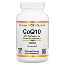 CoQ10 oleh California Gold Nutrition - USP-Verified, Koenzim fermentasi Q10 dengan BioPerine - Mitokondrial Dukungan - Vegan Friend- Gluten Bebas, Non-GMO - 100 mg - 150 Veggie Capsules