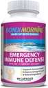 Suplemen Imunitas Darurat - Vitamin C dengan Zinc Tablet + Elderberry Extract Bolster Immune System Response, Digetical Health, Energy, and Focus, 60- Count
