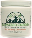 Powder Energi Sehat - Sustia & Natural Caffeine 124; mengangkat Energi Fizzy Drink Mix 124; Strawberry Lemonade 12430