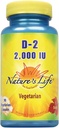 Nature 's Life Vitamin D-2 2000IU 124; Potency Ergocalferol 124; Support Bone & Heart Health