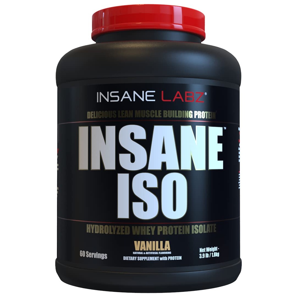 ISO Latz Gila Whiy Protein Powder Feturing 25g of Hydrolyzed Whey Isolate, 60 Servilla