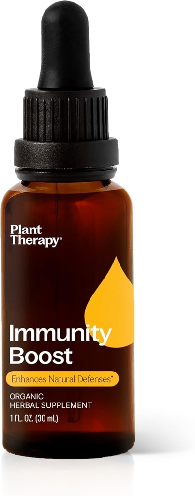Plan Terapi Organik Kebal Senjata Terlarang 30 mL (1 oz) dengan Ehcinacea, Elderberry & Lemon Balm Extract, Mendukung Sistem Ammune Sehat, Pertahanan Alam Terhadap Ancaman Seasonal