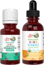 MaryRuth Organics Precision Probiotic & Vitamin C Drops for Kids 124; USDA Organik, Proyek Label Bersih Diverifikasi £124; Gut Kesehatan, Dukungan Imune, & Overall Wellness 124; Vegan, Non- GMO, Gluten Free