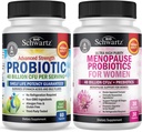 BioSchwartz Probiotic 40 Milyar CFU 60 Count + Menopause Provinsi Perempuan 30 Count