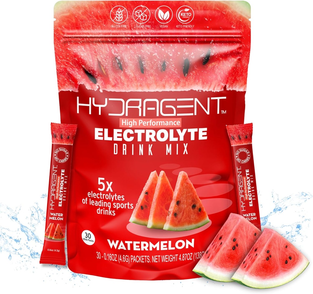 Zero Sugar Electrolite Stick Packs 124; 1200mg Core Electrolytes 124; Magnesium & Potasium untuk Hidration & Recovery