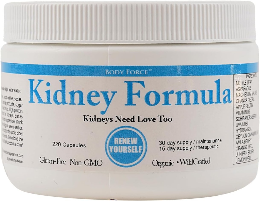 Ginny Formula Capsules dengan Nettle Leaf, Asparagus, Chanca Piedra, Magnesium Malate - Enhances Ginjal, Boosts Energy Levels, Improperest Hair & Nails, Promotes Pemasangan Kesehatan
