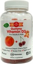 BioTree Labs Vitamin D Gummy Bears - Sebungkus 100, untuk Orang Dewasa & Anak-anak 124; Peach & Cherry Flavored Chewable Vitamin D3; Great for Heally Bones, Teeth, Immune System, Brain and Gugup System