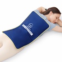 Extra Large Reconable Gel Ice Pack for Injuries (23 "x15"): Large Ice Pack for Back Pain Relief, Post Besurgered, Flexible Cold Pack for Lower Back Pain