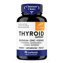 Kompleks Dukungan Tiroid Sandhu dengan Selenium, Zinc, Iodin, L Tyrosine, Ashwagandha 124; Suplemen Kesehatan Murni untuk Perempuan & Pria & Pria 124; 70 Count, 35 Hari Supppply