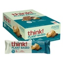 berpikir! Vegan / Plant Based High Protein Bars - Peanut Butter Chocolate Chip, 13g Protein, 5g Sugar, No Artificial Sweeteners, Non GMO Project Verified, 10 Count (Packaging May Vary)