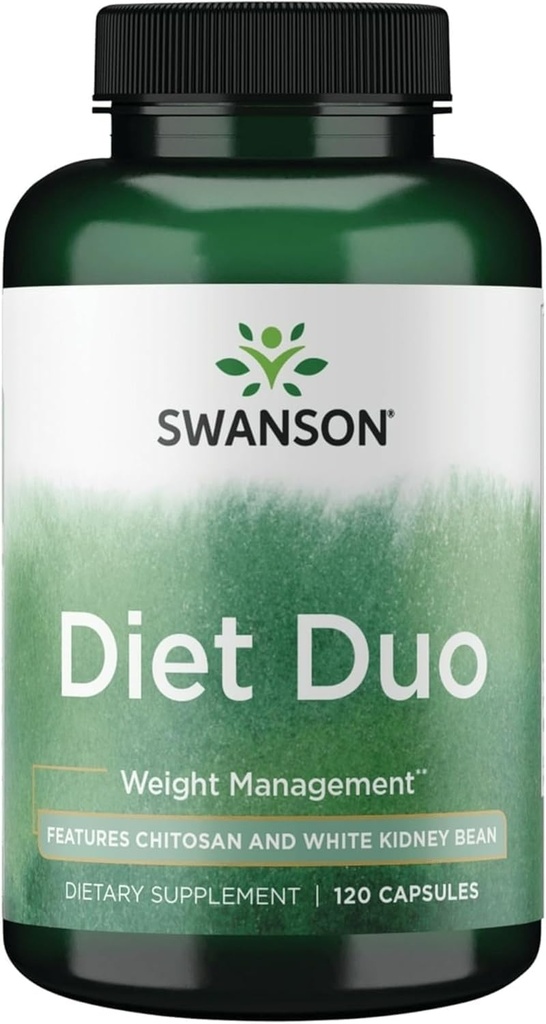 Swanson Diet Duo dengan White Kidney Bean 120 Capsules