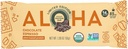Aloha Chocolate Organic Espresso Protein Bars, 14g Plant- berbasis Protein, 85mg Caffeine, USDA Certified Organik, Gluten Free & None-GMO, 1.98 Oz (Pack of 12)