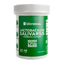 Bionexus ™ Lacrosnillus Salivarius Dietary Supplement - 60- Count, 30 Billlion CFU Oral Progories Duel, Oral and Digetical Wellens, Ammune Boost - Made in USA, Delayed- Rhets