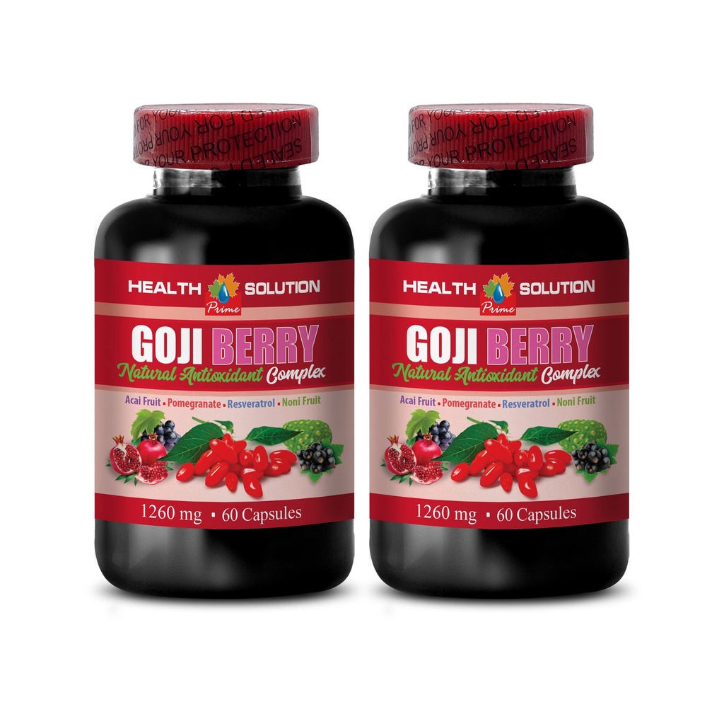 antioksidant multivitamin - GOJI BERRY - NATURAL ANTIOTIIDANT KOMPLEX - Natural resveratrol - antioksidants suplemen - superfood goji berry, goji berry suplemen, superfood antioksidant, 2B 120Caps