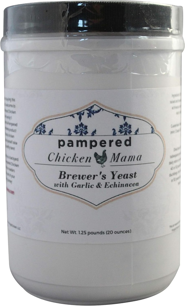 Ragi Brewer untuk Backyard Chickens & Ducks dengan Echinacea, Garlic, & Oregano (4 pound)