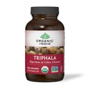 ORGANIC INDIA Triphala Kapsules Organik - Herbal Suplemen dengan Amla, Bibhitaki, Haritaki, Ditraffic & Colon Dukungan, Imune System Dukungan, Adaptogen, Vegan, USDA Certifikasi Organik - 180 Capsules