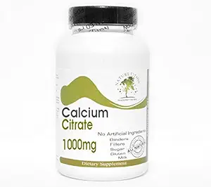 Kalsium Citrate 1000mg ~ 100 Capsules - Tanpa Addititives ~ Suplemen Naturesor