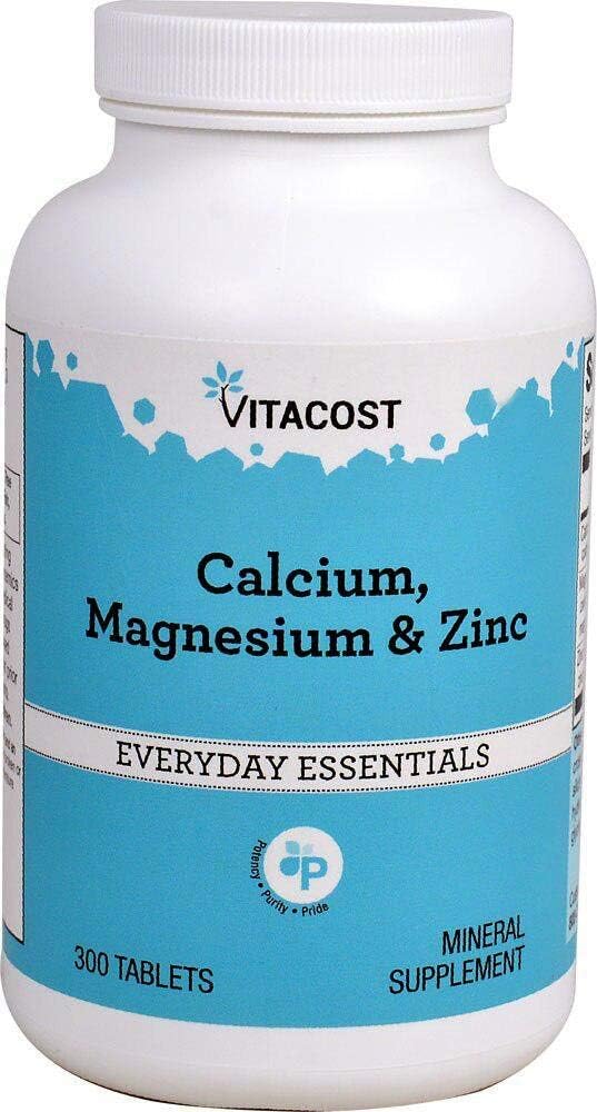 Vitacost Calcium, Magnesium & Zinc - 300 tablet