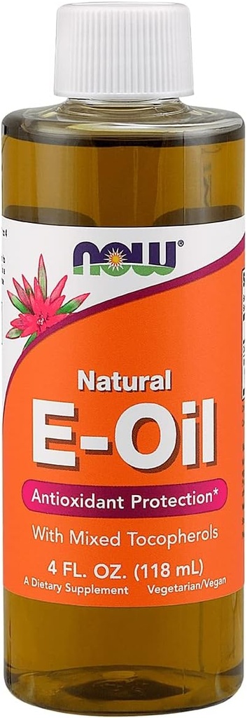 E Liquid, 80% Campuran Tokopherol Sekarang Foods 4 oz Liquid