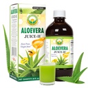 BASIC AYURVEDA Aloe Vera Juice dengan Honey 32.46 Fl Oz (960ml): Supports Digetical Health, Hidration & Skin Wellness 124; Cold Pressed Herbal Juice 124; Natural Cleanse 124; No Added Sugar