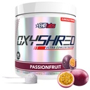 EHP Labs OxyShred Pre Workout Powder & Shredding Suplement - Pretraining Powder with L Glutamine & Acetyl Carnitine, Energy Boost Drink - Passionfruit, 60 Servings
