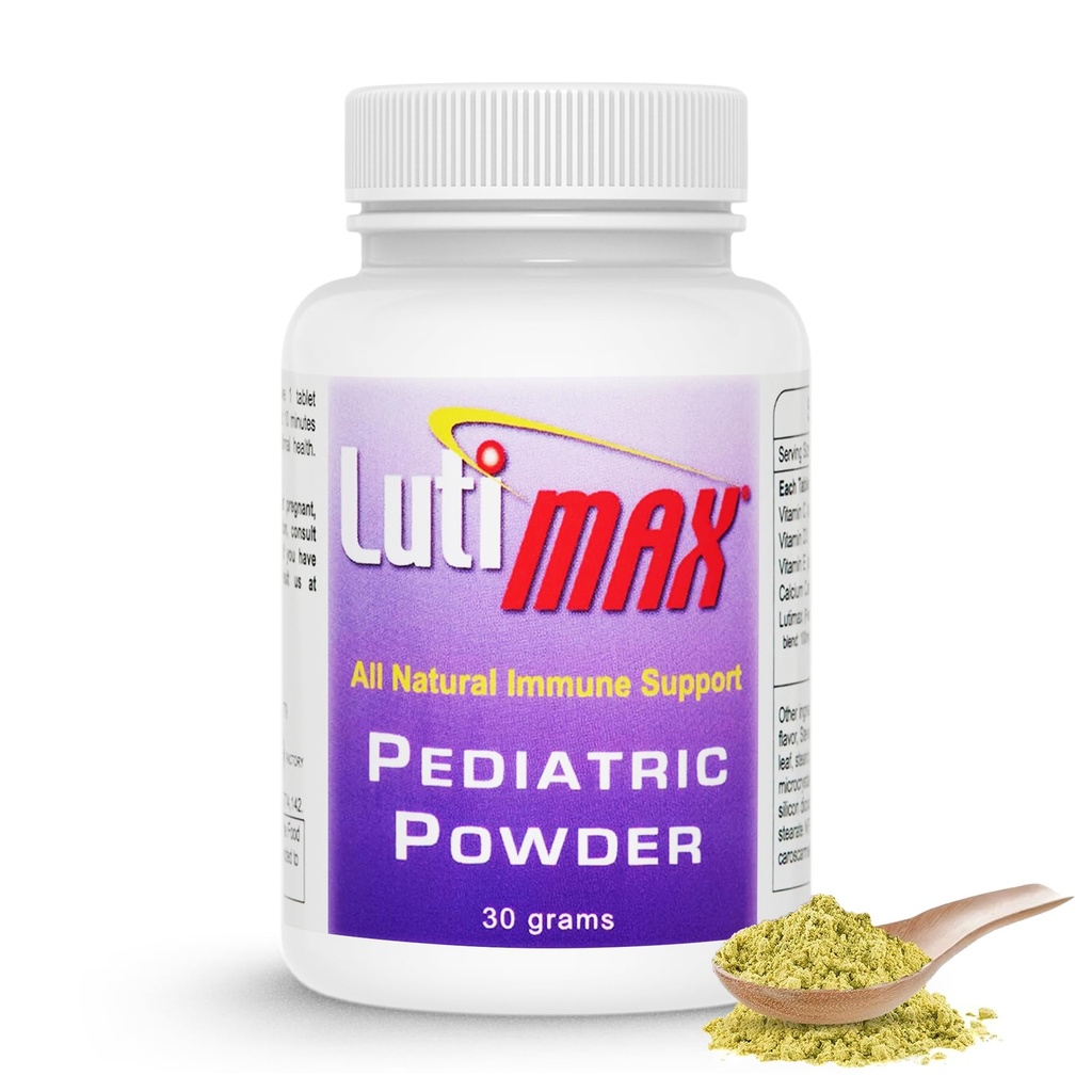 Mintimax Pediatric Powder Brain Suplement with Luteolin & Rutin for Kids - Memory, Focus, Muscle & Imune Supplemen Otak - Nootropic Antioksidants - 200 Servis